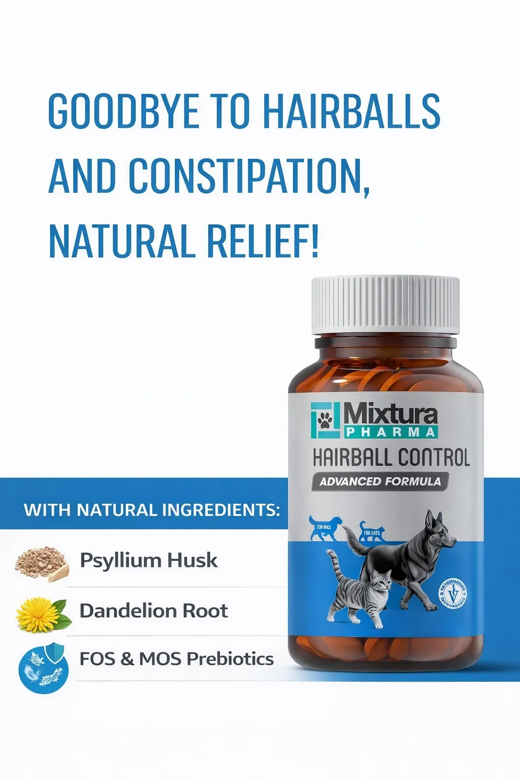MIXTURA PHARMA HAIRBALL CONTROL 90 TB